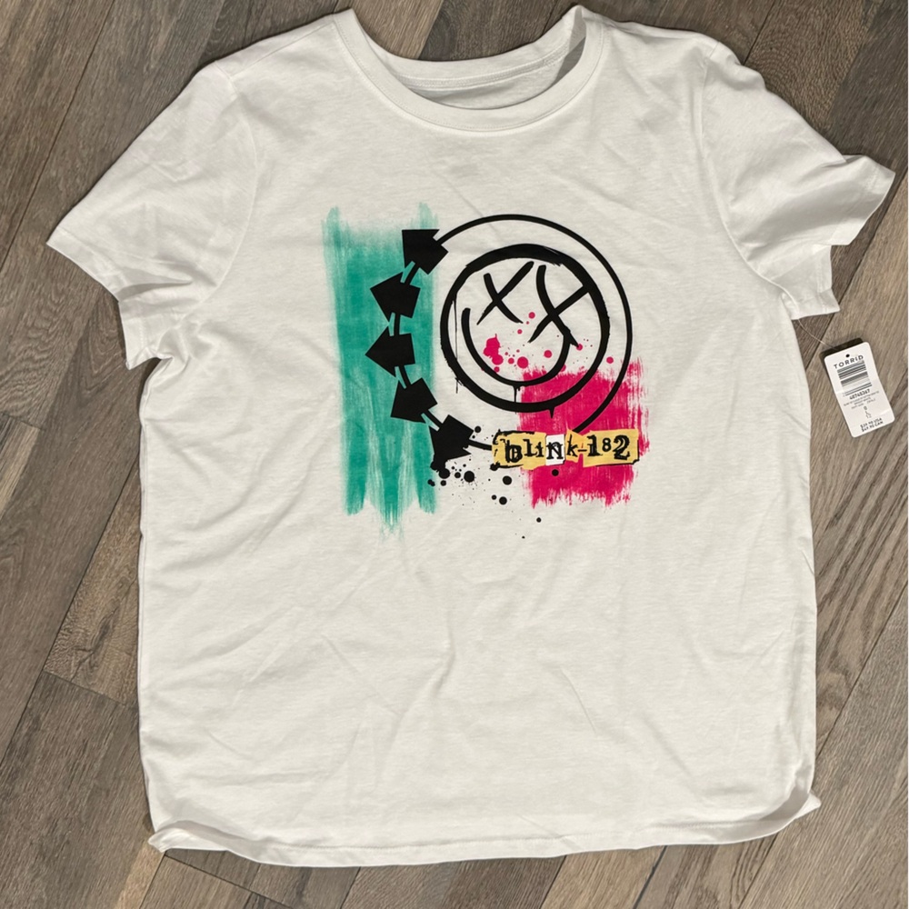 Brand New TORRID Blink 182 Shirt